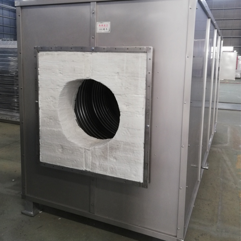 HIGH TEMPERATURE GAS PLATE HEAT EXCHANGER