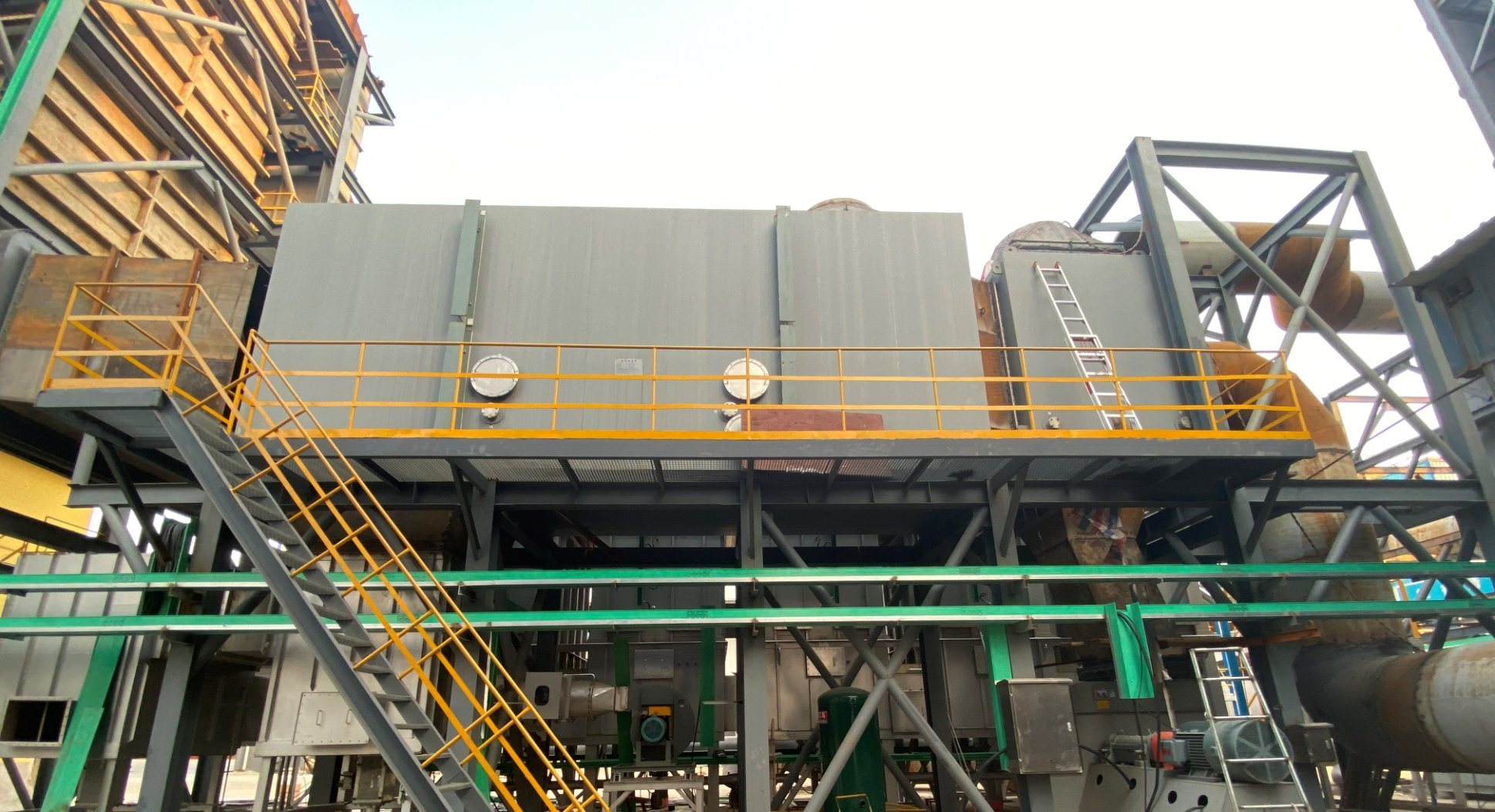 Air Heat Exchanger for Industrial Drying/Thermal Oil Heating