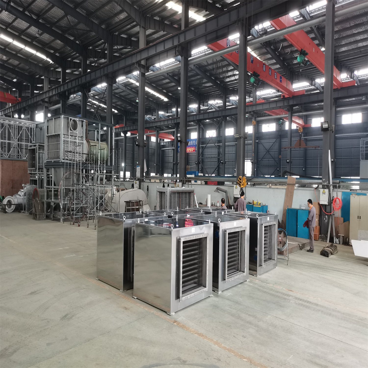 Finned Tube Air to Water Heat Exchanger Finned Tube Exchanger