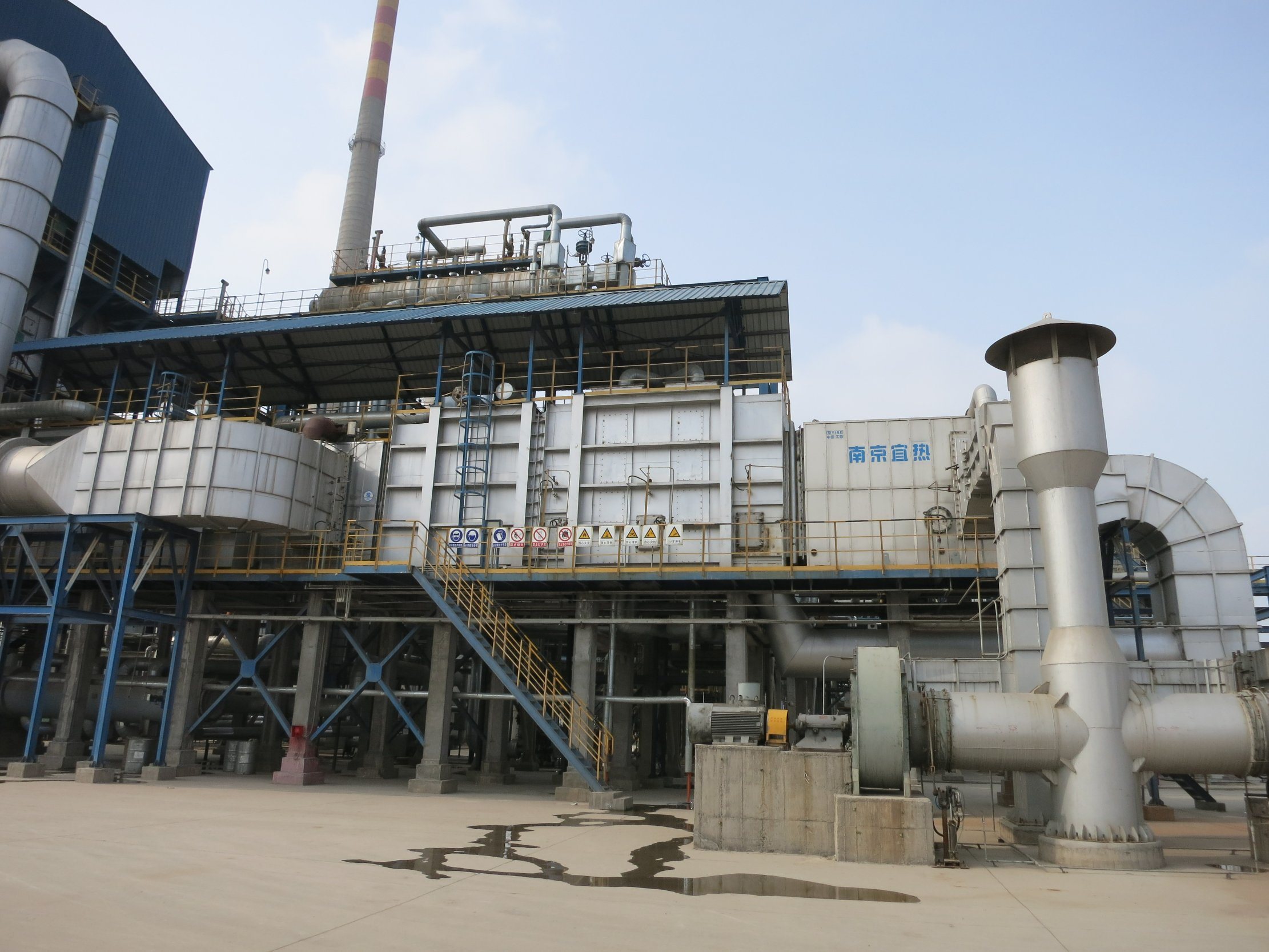 Air Heat Exchanger for Industrial Drying/Thermal Oil Heating